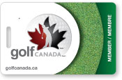 GolfCanada membership tag
